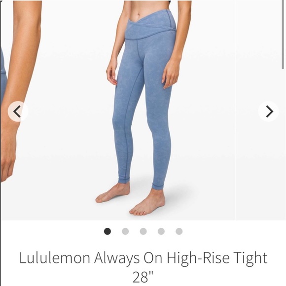 Lululemon NWOT Always on High-Rise leggings - Picture 3 of 10